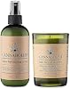 Cannabolish Smoke Odor Eliminating Candle 7oz, Smoke Odor Eliminating Spray and Air Freshener, 8oz