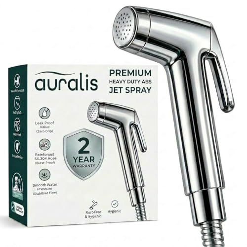 Auralis NOVA Health Faucet with SS-304 Stainless Steel Flexible H...