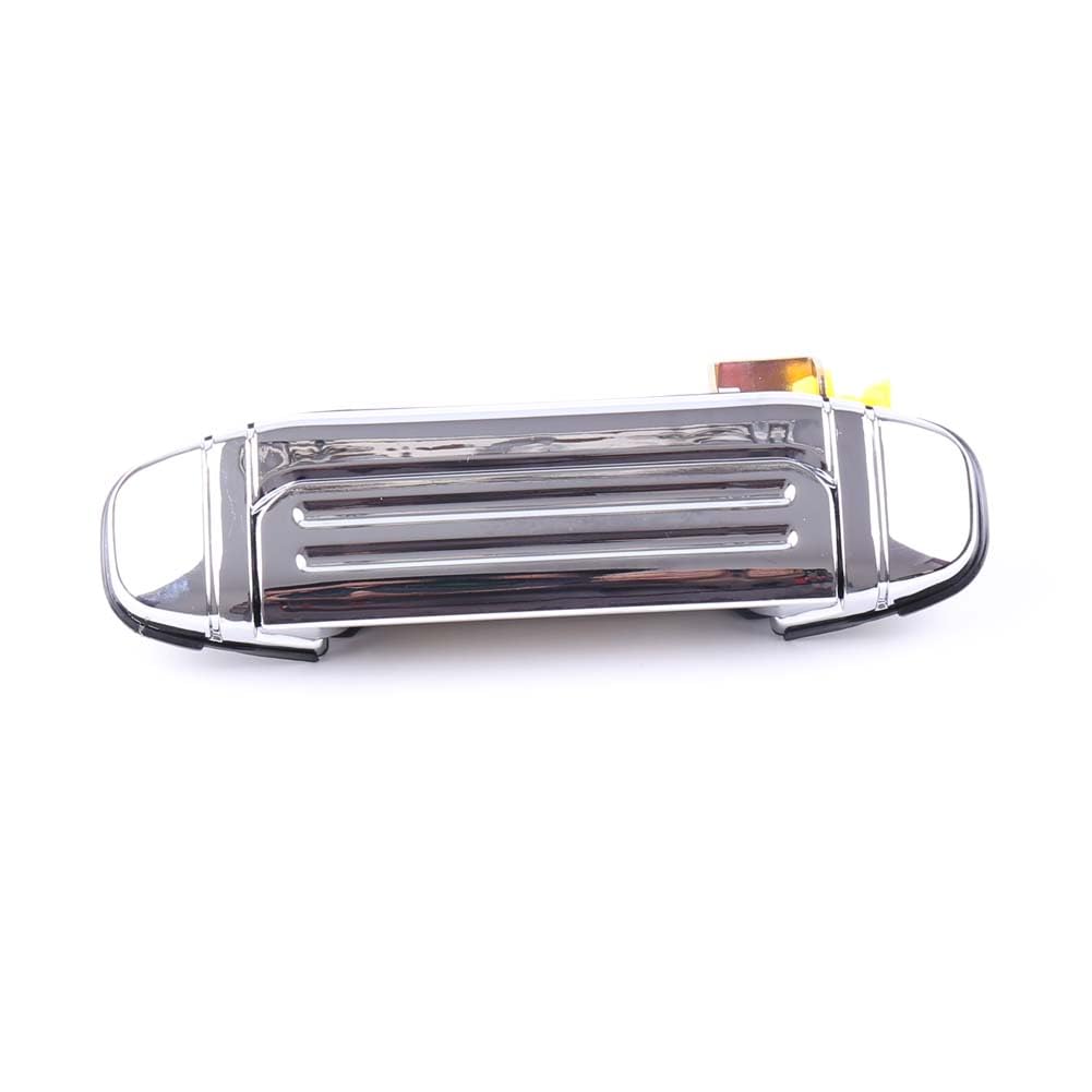 Exterior Door Handle for 1998-2000 Mitsubishi Montero Pajero Rear Chrome Plastic (Rear Driver Side L)