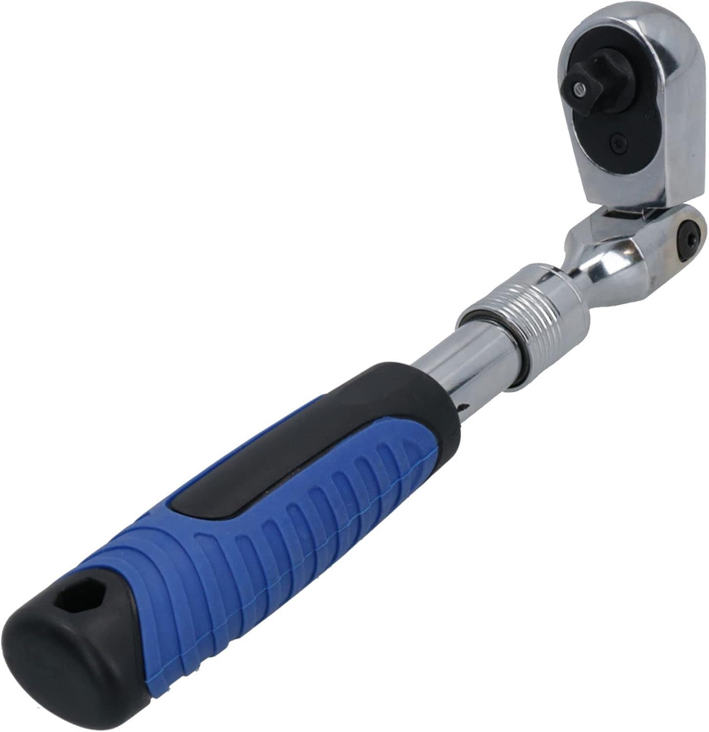 3/8in Drive Telescopic Flexi Head Ratchet 72 Teeth Quick Release 250 – 350mm