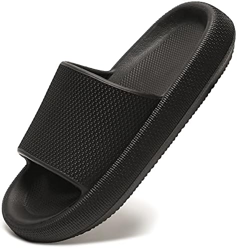 TOBVZOO Cloud Slides for Women Men, Pillow Slippers Non Slip Shower Slides, Soft Comfy Thick Sole Sandals…