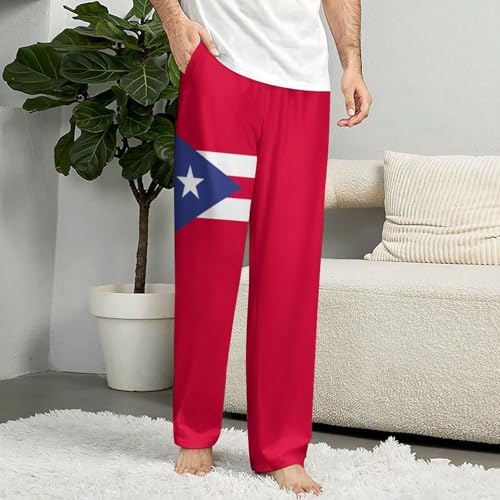 ZHANGXM Soft Sleep Pants Men Paraguay Flags Comfortable Sleep Pants with Pockets4
