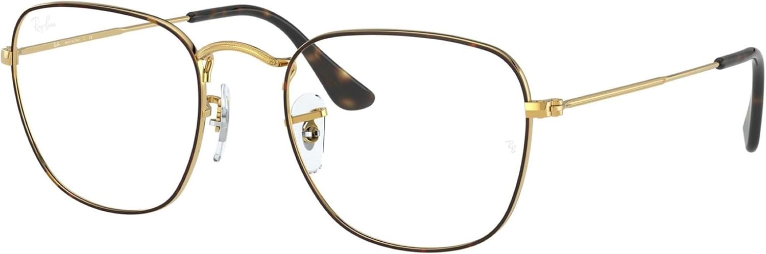Ray-Ban Unisex Rx3857v Frank Square Prescription Eyeglass Frames