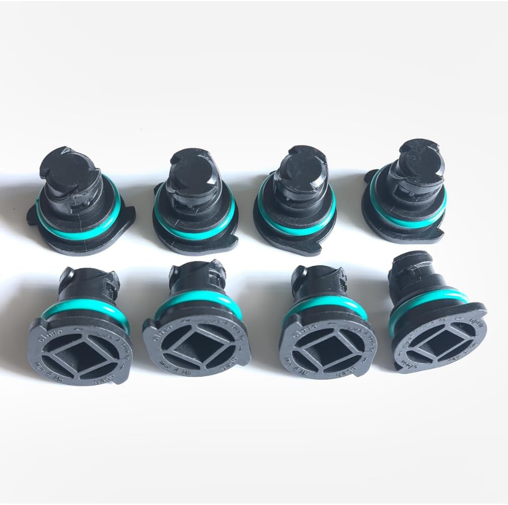 Oil Drain Plug 8 Pack Kit, Compatible with GM Chevrolet Cadillac 2019-2021 Oil Pan Drain Plug ，Replace 12713651， 55498782