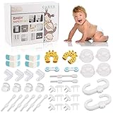 Baby Proofing Kit,42 PCS Child Proofing Pack Baby Safety Products Kit Baby Safety Kit with Home...