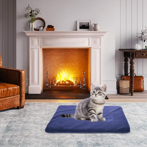 RIOGOO Pet Heating Pad, Electric Heating Pad for Dogs and Cats Indoor Warming Mat with Auto Power Off (S: 17.5\"x14\") - Thumbnail 7