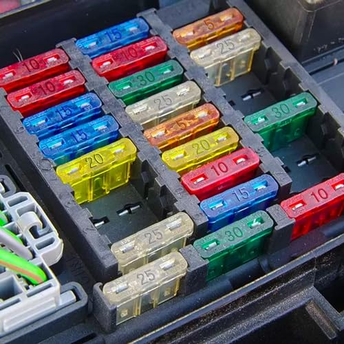 160 Pcs 20Amp Mini Fuse, 20 A Mini Car Blade Automotive Fuses