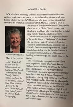 Paperback A Middlesex Morninng: Our Lives and Times in Tidewater, Virginia Book