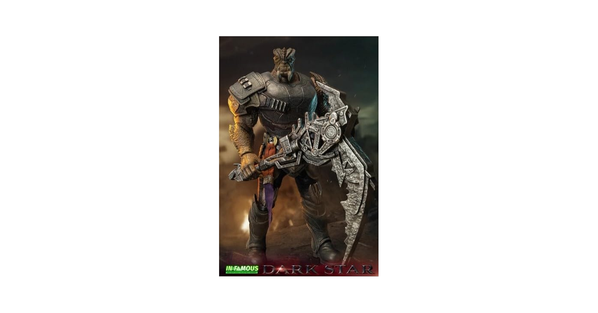 IN-FAMOUS 1/6 Dark Star 未開封新品 IF003 Infamous Toys 1:6 Scale Action Figure - IF-003 Dark Star for