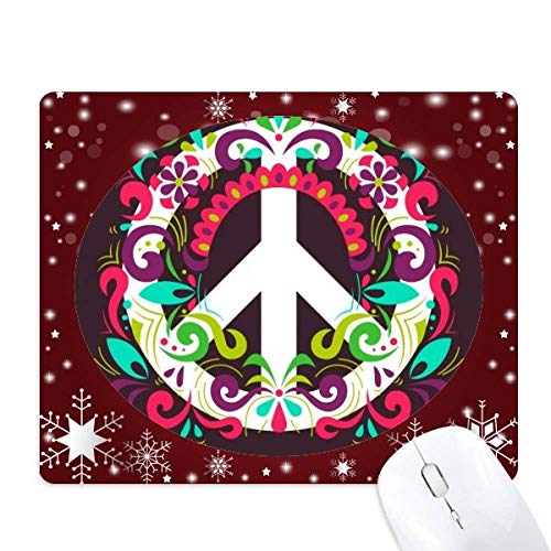 Tapis de souris hiver anti-guerre antidérapant pour éliminer les douleurs au poignet