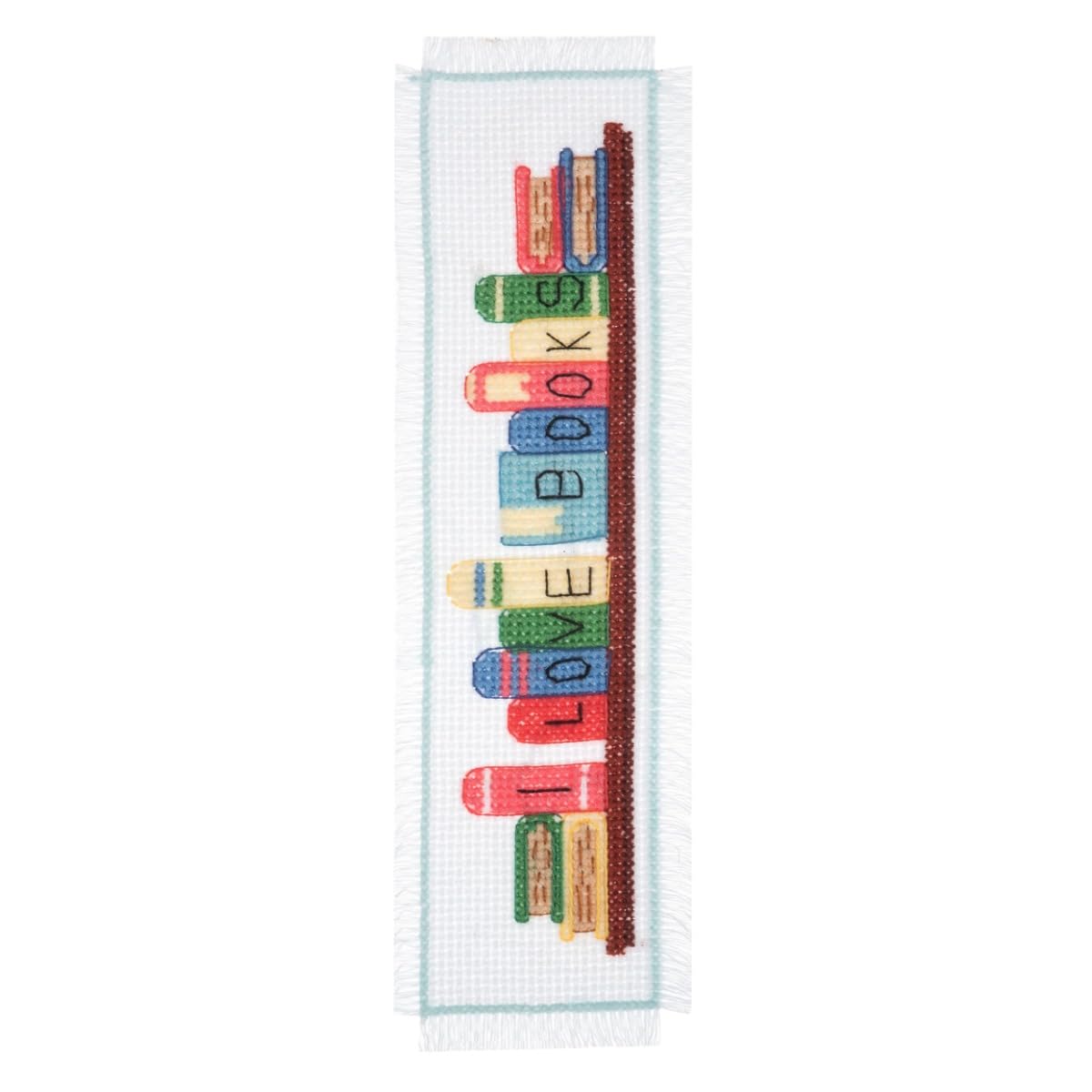 Trimits I Love Books Bookmark Cross Stitch Kit
