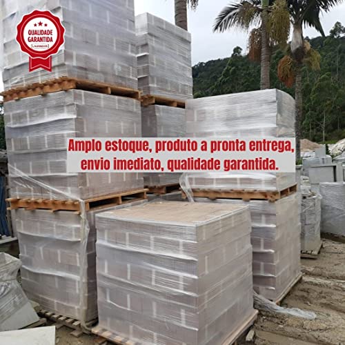 10 Tijolo Refratário 23x11,4x2cm Plaqueta Churrasqueira