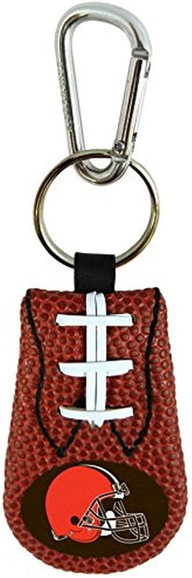 Cleveland Browns Classic NFL Football Keychain,One Size,Brown : Sports & Outdoors