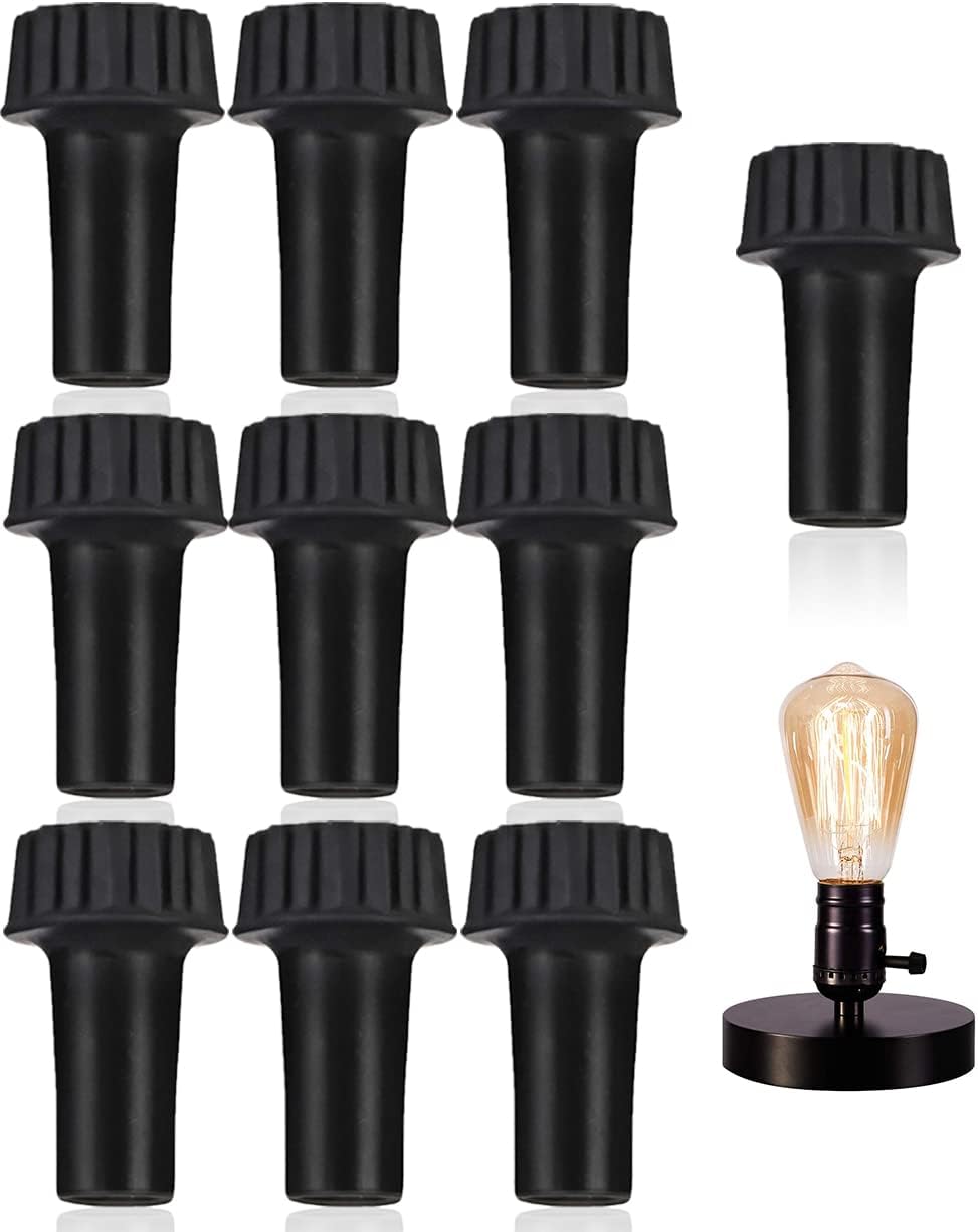 10 Pack Standard On/Off Replacement Light Lamp Turn Switch Knobs with