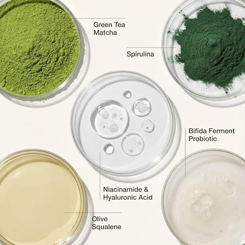 Image of VEDICDERM Green Tea Gel Moisturizer SPF 45 PA++++ for Oily & Acne-Prone Skin - Lightweight, Non-Comedogenic, Oil-Free Face Cream with Ceramides, Peptides & Matcha I 50g (Pack of 3)