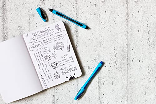 Image of Schneider Memo XB Blue Ink Ballpoint Pen by Schneider Memo XB Blue Ink Ballpoint Pen