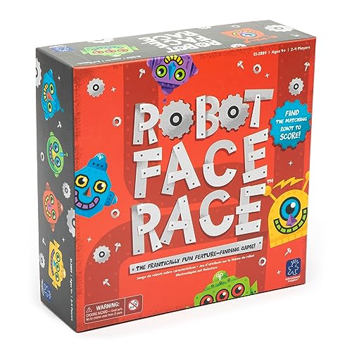 Juego de mesa Robot Face Race educativo para niños miniatura 2