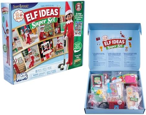The Elf on the Shelf Super Props Set: 24 Days of Elf Ideas!