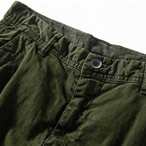 Men's Casual Cargo Pants Military Army Camo Tactical Pants Combat Workout Pants Casual Tactical Pants with Pockets4