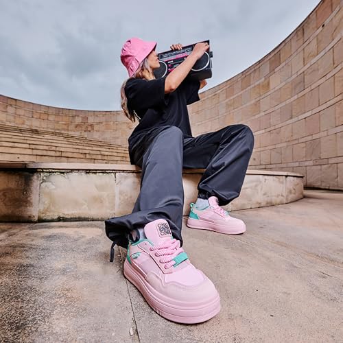 Image of SOLETHREADS BAE Sneakers for Women | Stylish & Fashionable| Comfortable|Walking Shoes| Lightweight Flexible| Skid-Resistant| Everyday |Casual Shoes for Women