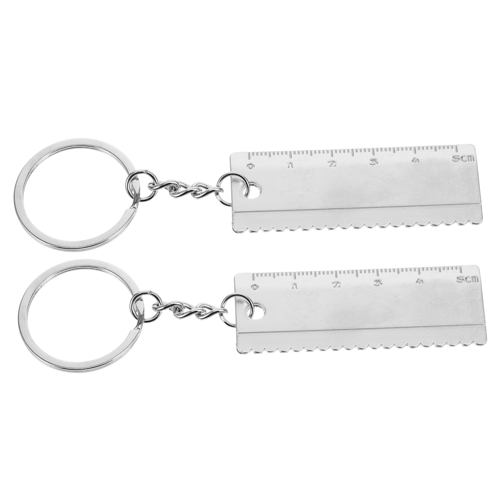 FOMIYES 2Pcs Realistic Tool Shape Keychain Pendant Creative Car Key Ring Backpack Decoration for Purse