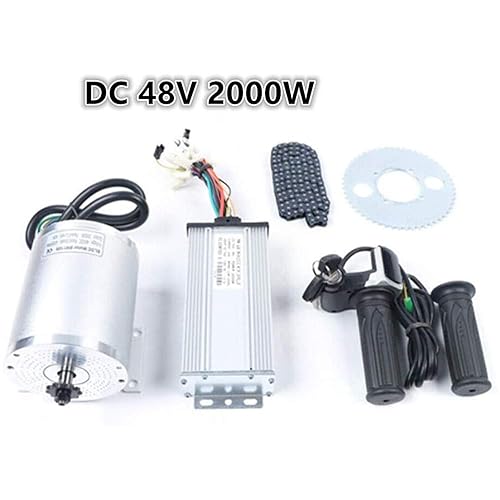 Miniatura 10 de Motor eléctrico de corriente continua Motor sin escobillas y controlador de velocidad 72V 3000W Scooter eléctrico E-Moto Mini coche eléctrico DIY CC