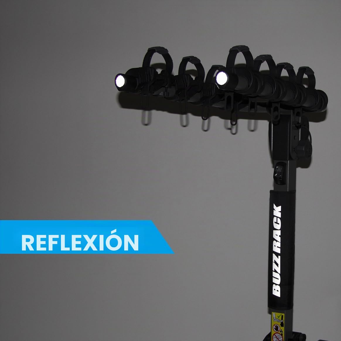 BuzzRack BC-12575-4EHF Buffalo 4 Portabicicletas de Bola Vertical