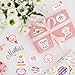 Happy Mothers Day Stickers, 321Pcs Mother's Day Stickers, Mom Stickers, Mothers Day Gifts Cards Lables