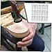 HAWILLOSCH 3pcs Professional Round Shoes Nails for High Heels and Repair Bag Approx Material for Home and Industrial Use