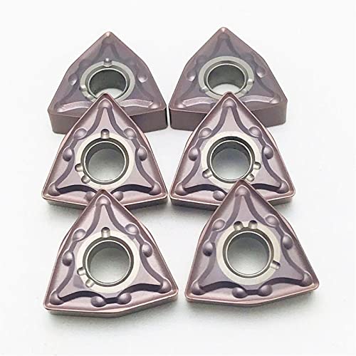 10 piezas carburo herramienta torneado externo WNMG080408 miniatura 2