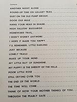 Red Foley's Songs Of The Hills And Plains [Songbook] B0013GBAFO Book Cover