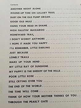 Red Foley's Songs Of The Hills And Plains [Songbook]