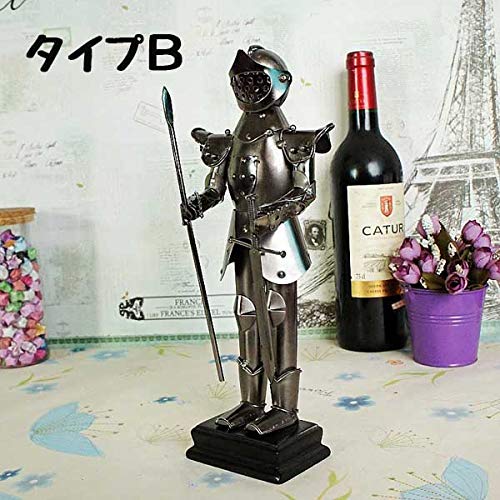 Amazon.co.jp: 鎧の騎士 プレートアーマー メタルオブジェ 置物 