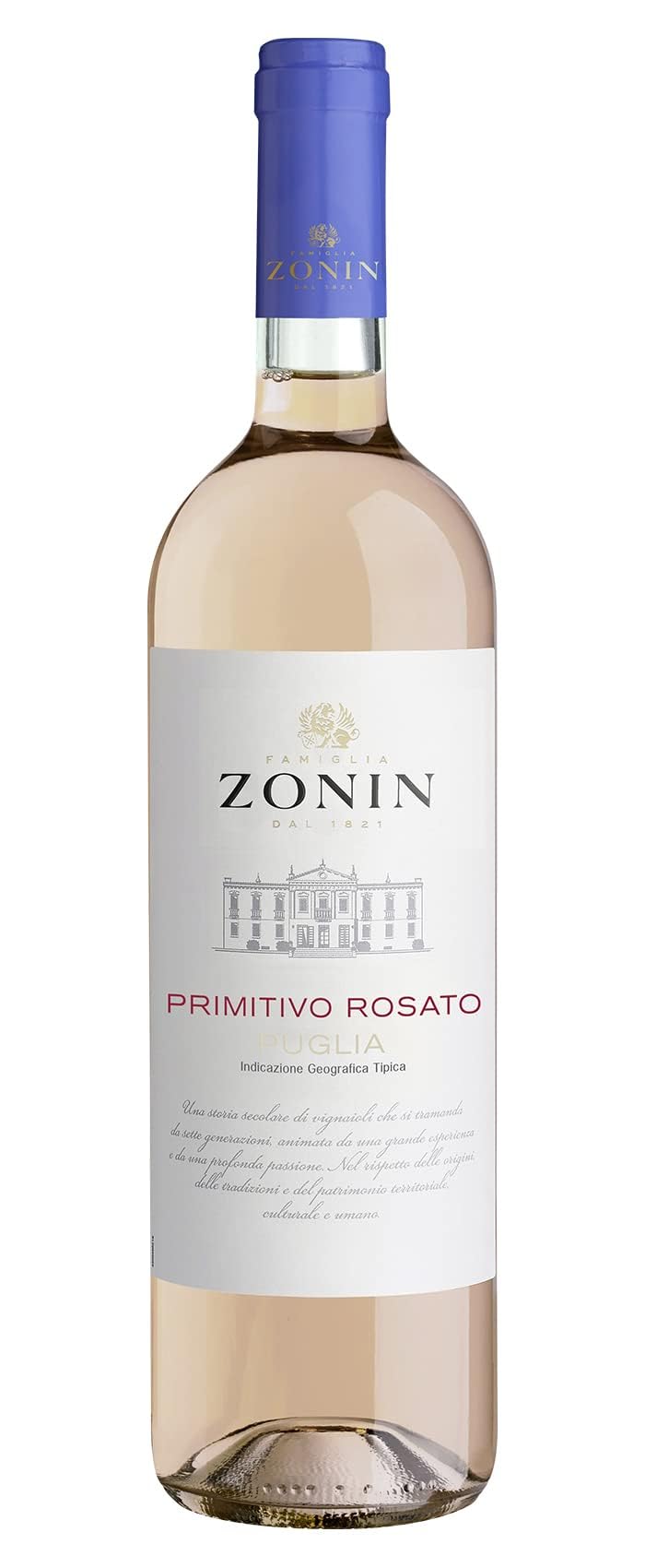 Zonin Classici Primitivo Puglia Rosato IGT