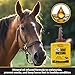 Fiebing's Hoof Oil for Horses with Mineral Oil (32 oz) - Hoof Dressing with Applicator Brush to Condition Dry, Split Hooves & Corns - Prevents Cracks, Splits & Contracted Feet with Semi Gloss Finish