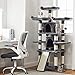 Feandrea 67 Inches Multi-Level Cat Tree for Large Cats, with Cozy Perches, Stable, Smoky Gray UPCT18G