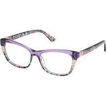 Guess By Marciano Eyeglasses GM 50010 081 Shiny Violet/Violet/Havana
