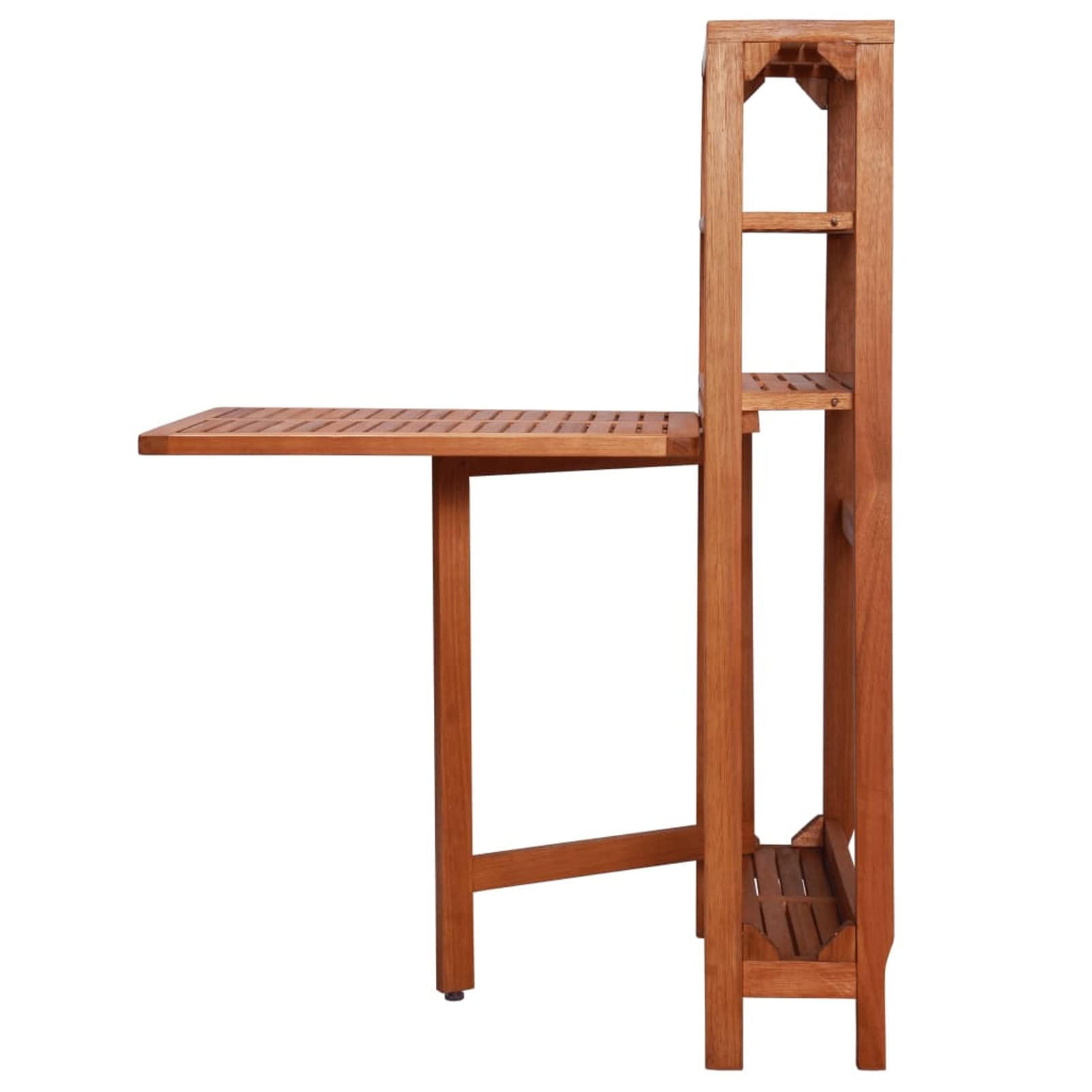 Juego de muebles de balcón de 3 piezas, juego de muebles de balcón, muebles de jardín, muebles de jardín, plegables, madera maciza de acacia