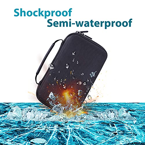 L Ltgem Hard Carrying Case For Elgato Wave: 3–Usb Condenser Microphone And Digital Mixer-Storage Protective Bag #TOP3