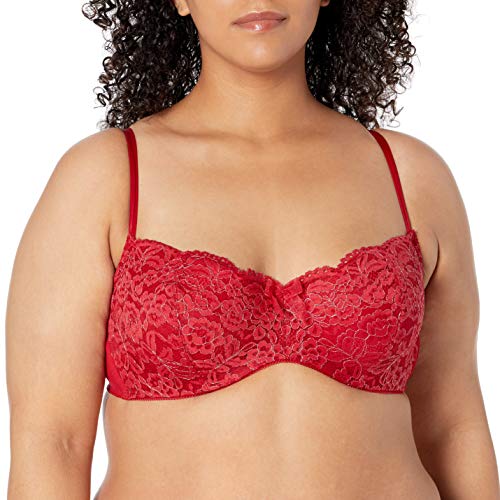 Image of b.tempt'd Women's Ciao Bella Balconette Bra, Chili Pepper, 38DD