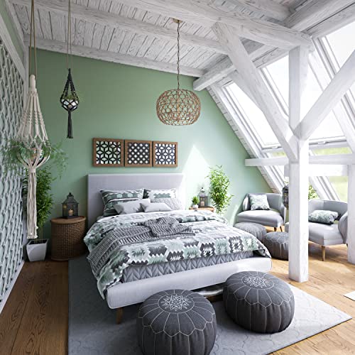 Kenroy Home 92072Tn Torus Rustic Woven Pendant Light Fixture, Tan #TOP7