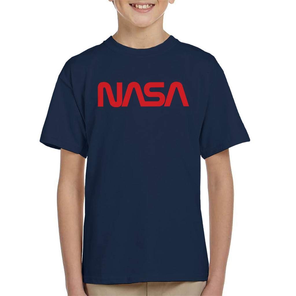 Nasa Navy Blue The Logo 1975-1992 Kid's T-Shirt