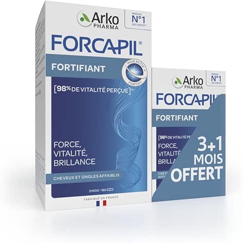 Arkopharma - Forcapil Fortifiant - Cheveux et Ongles - Complément