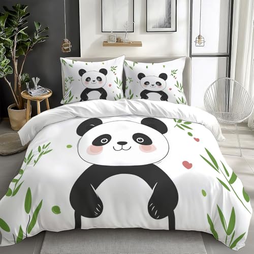 Housse de couette panda mignon pour une chambre d'ado cocooning