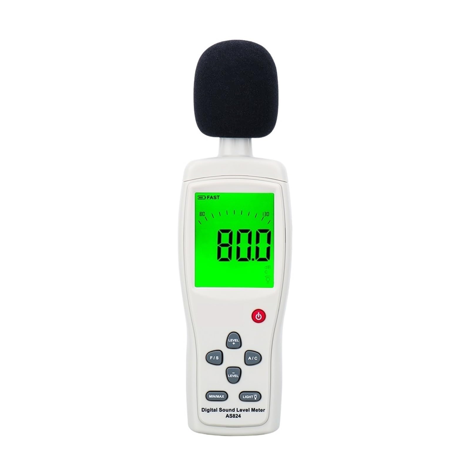 Mini Medidor De Nivel Ruido Sonido Digital/medidor Decibelios Probador Presión 30~130 DBA 35 130dBC Db Sensor Inteligente PrecisióN Extremadamente Alta