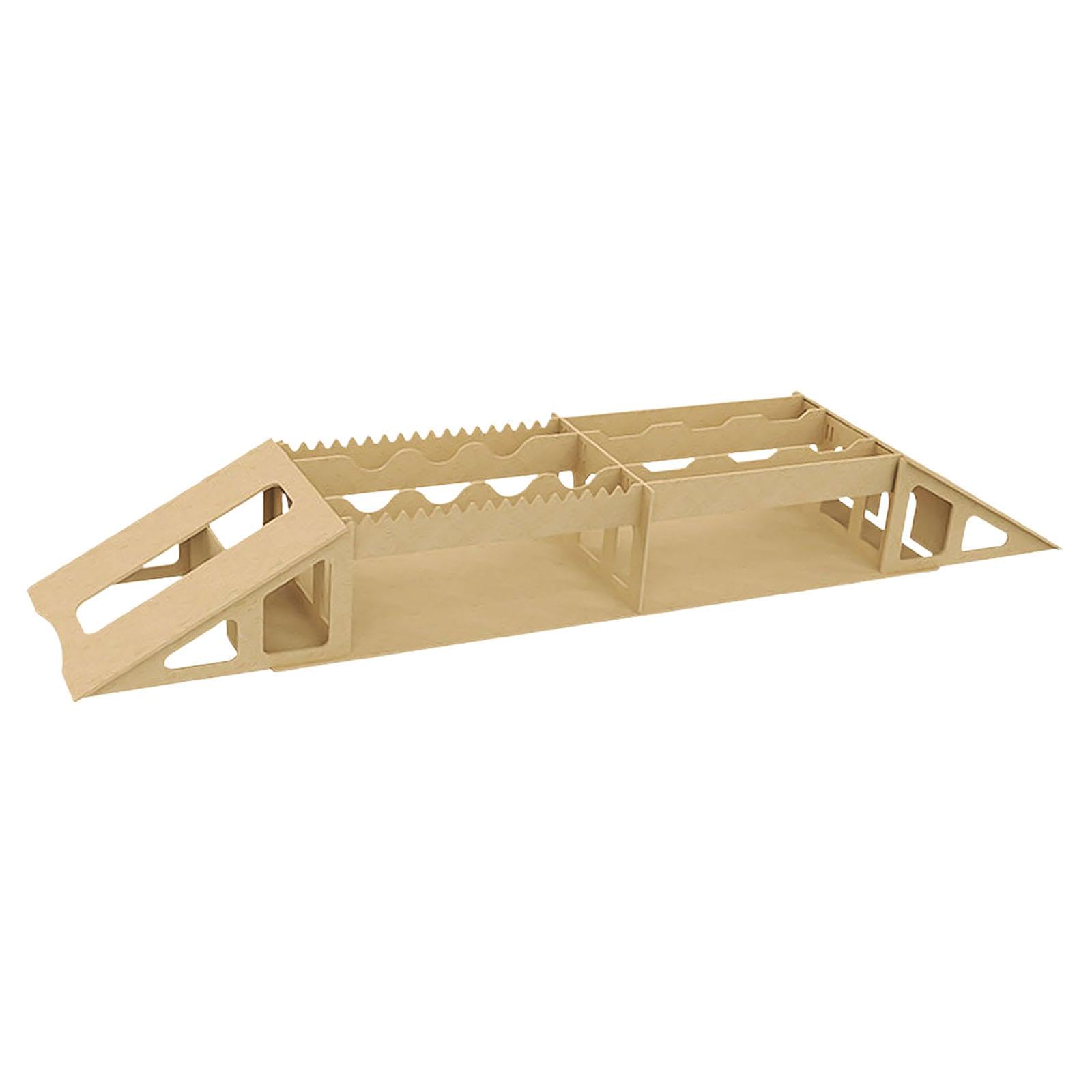Percorso a Ostacoli in Legno RC per Auto Telecomandate, Set di Ponte a Ostacoli di Simulazione, Accessori per Camion RC, Ornamento in Miniatura Fai da, Ponte Stretto