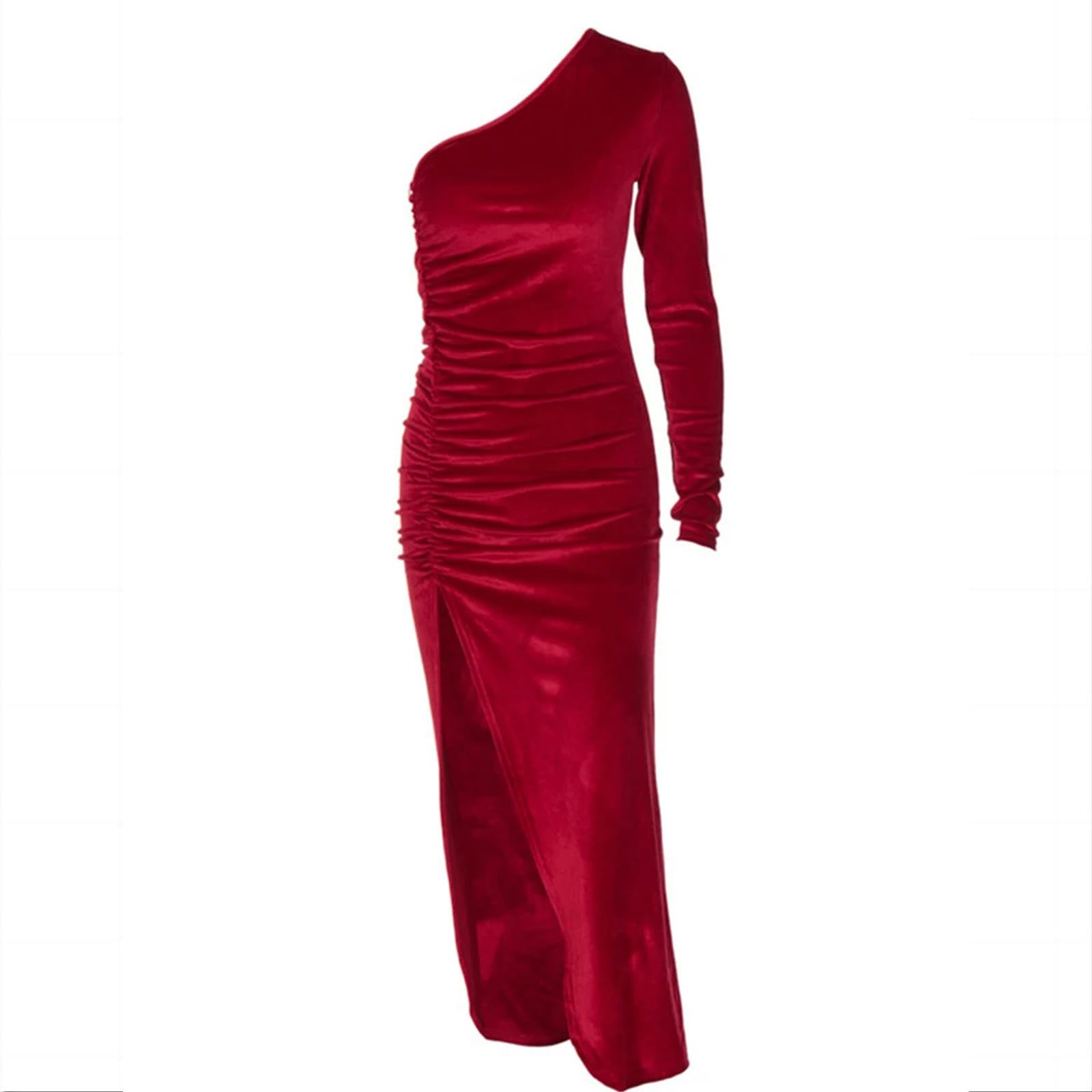 Vestito Donna Invernale Donne Elegante Assegna Bodycon Midi Sale Competto della Manse Lunga