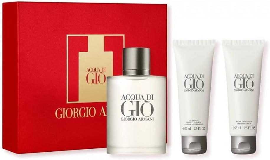 Giorgio Armani Acqua Di Gio 3 Piece Gift Set for Men