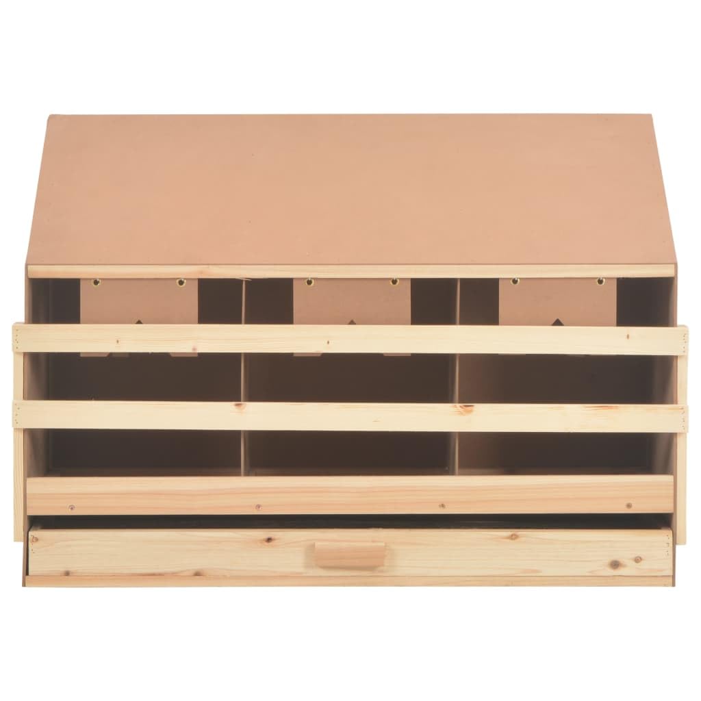 Genérico Ponedero para gallinas 4 Compartimentos Madera Pino 93x40x65 cm,Economía e Industria,Agricultura,Cría de Animales,Incubadoras de huevos-170655