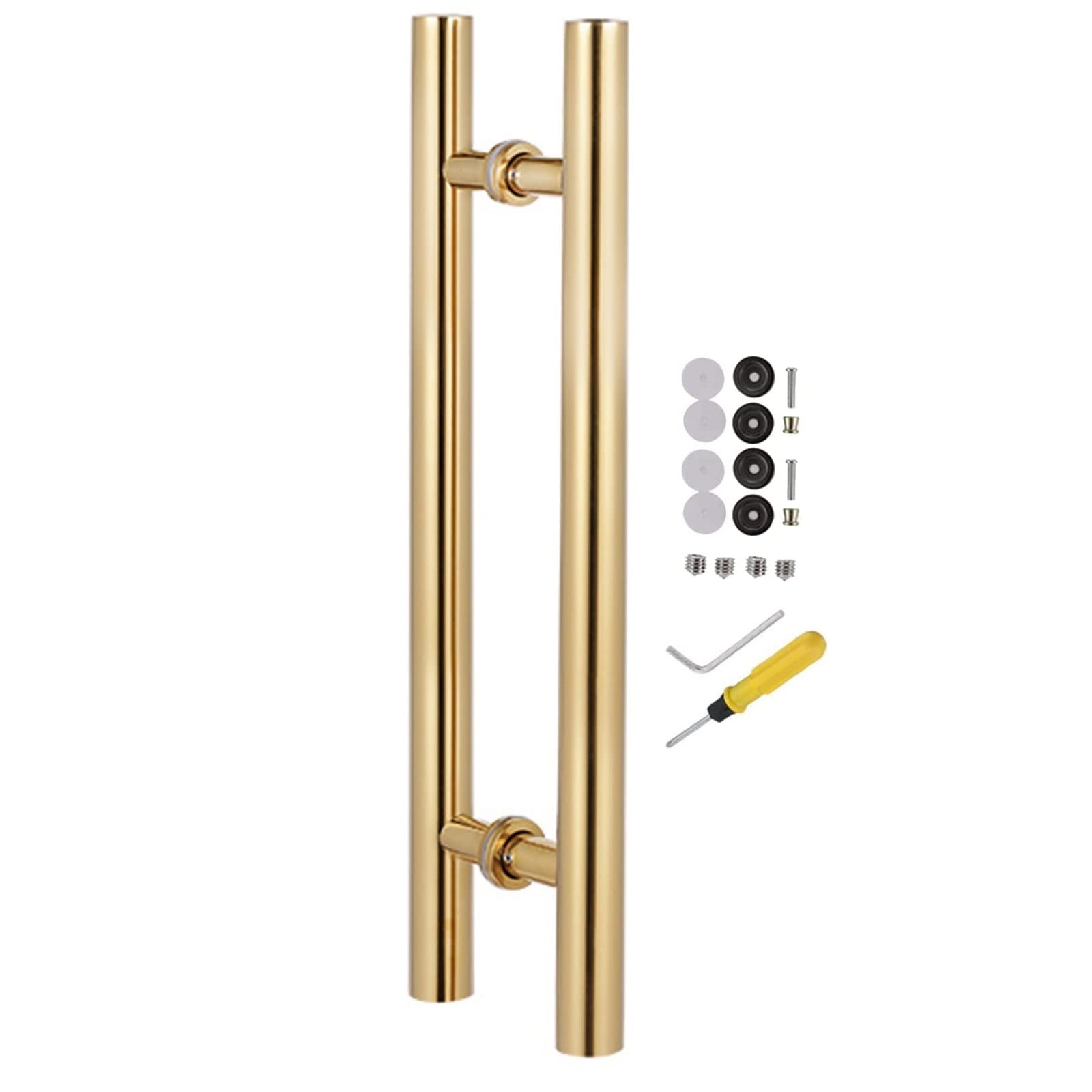 Lrfvhyqnk Gold Barn Door Handles Sliding Pull, Sliding Door Handles Double Sided Barn Entry Handle Multicolor Multiple Sizes(,100Cm/39.4In)